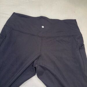 Lululemon Athletica Charcoal Leggings